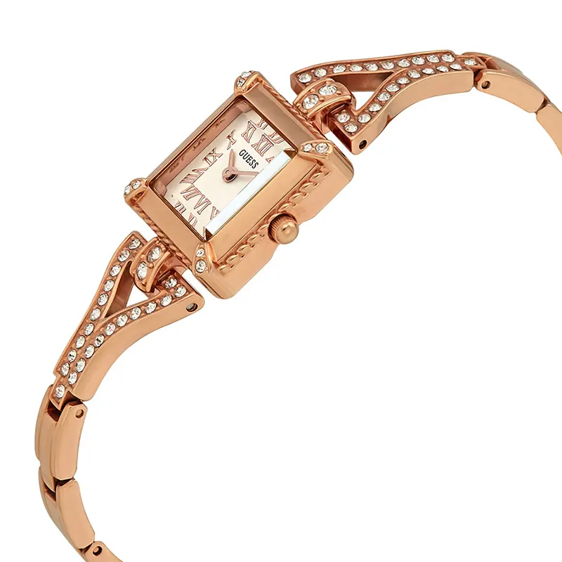 Guess Angelic Rose Gold Dial Ladies Watch | W0137L3